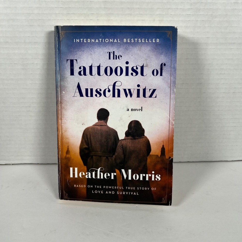 The Tattooist of Auschwitz Heather Morris Paperback Historical Fiction Novel